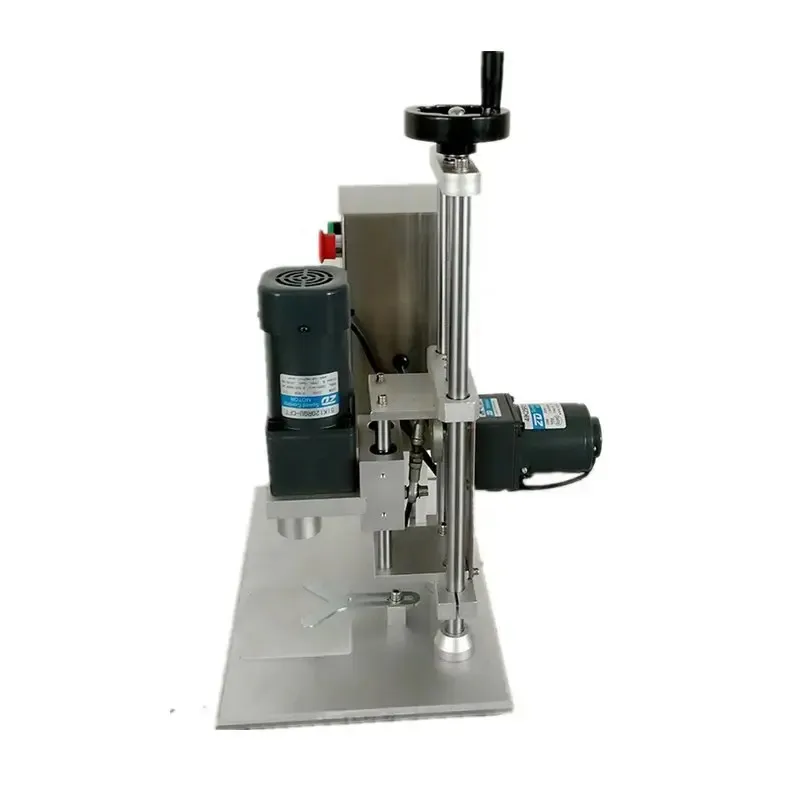 Sprayer Plastic Glass Perfume Shampoo Cosmetic Nail Polish Bottle Lid Blocking Machine Desktop Pneumatic Capping Machine