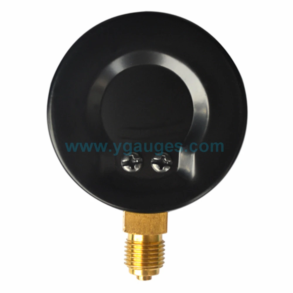 Gas test pressure gauge for measurement of coal gas service