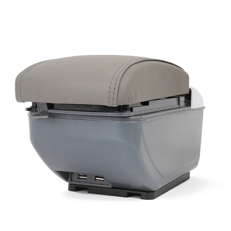 
Manufacturer latest whole universal multifunction LED car armrest console box with usb 