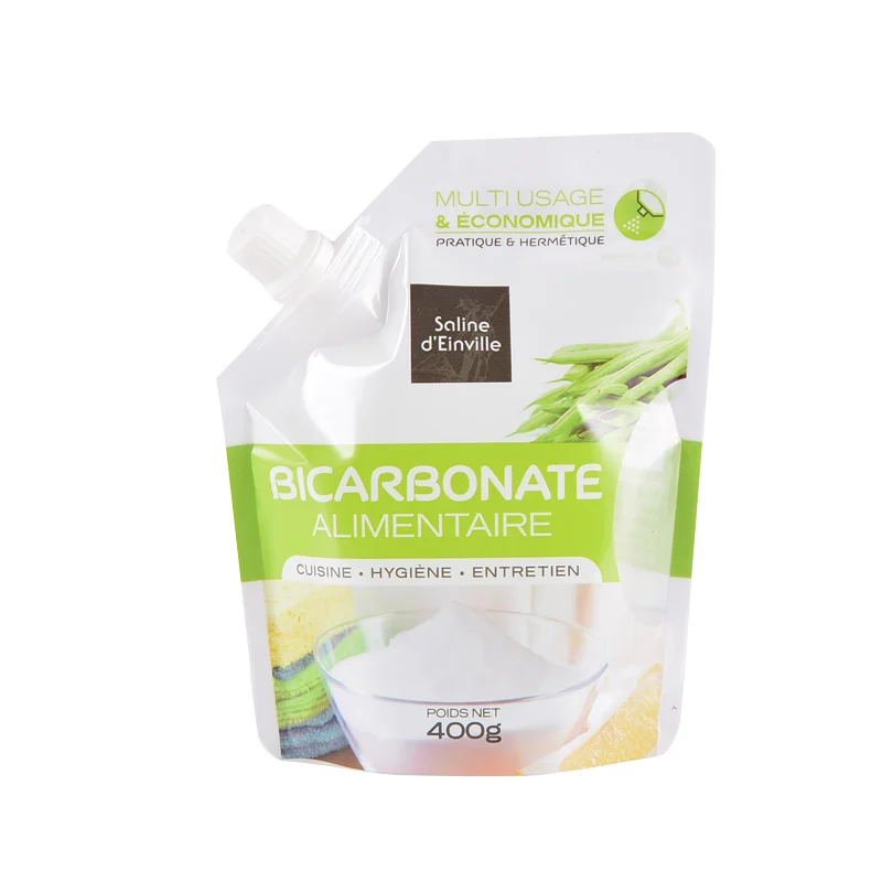 Travel Liquid Soap Refillable Pouch Barrier Hand Detergent Shampoo Water Packaging Bag Plastic Spout Wholesale Custom 34oz White