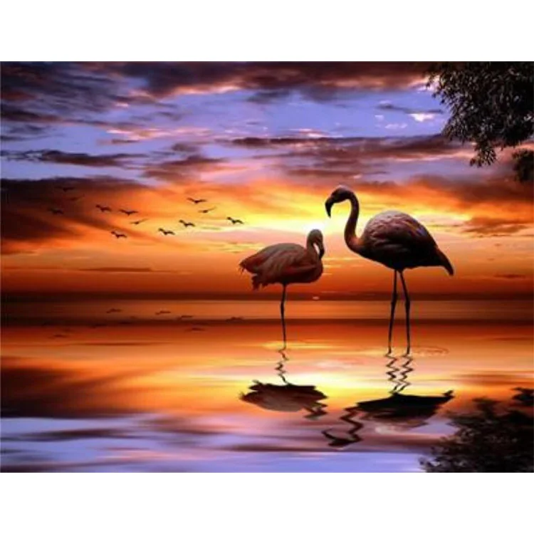 Wholesales canvas DIY digital oil painting wall art paint by numbers