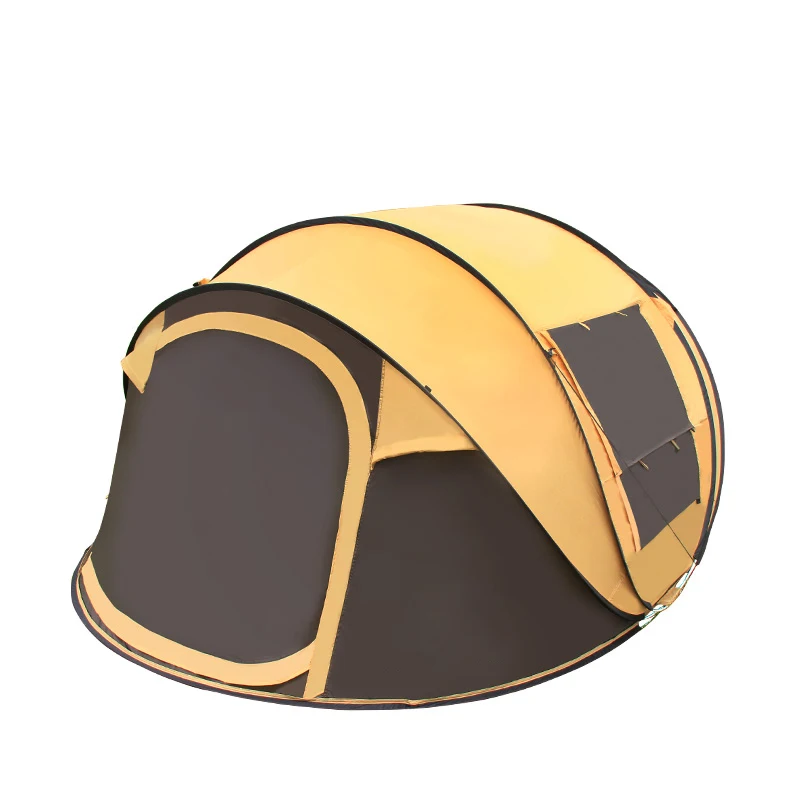 Wholesale 3 Second Double Layers Camping Outdoor Beach Tents Pop Up Uv Protection Camping Tent For 3 Person