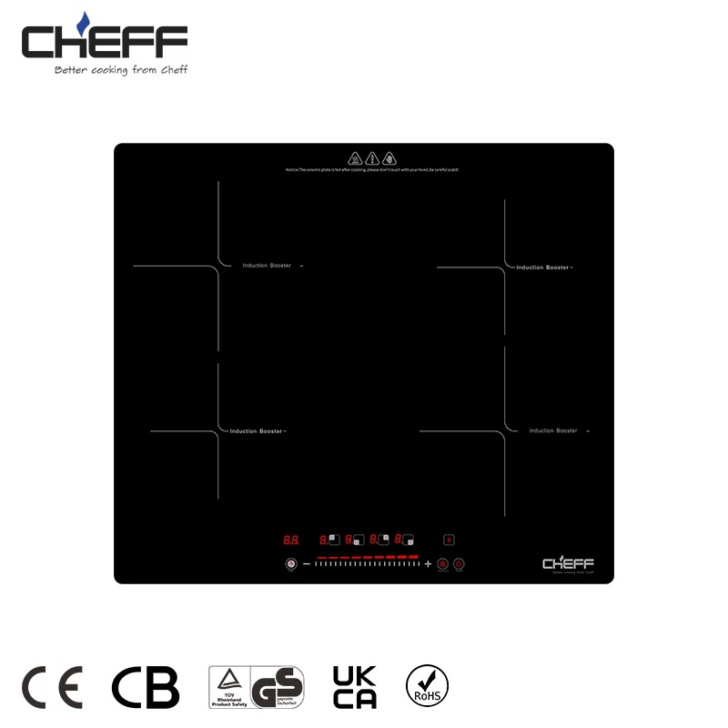 Household Commercial Four Plate Electric Induction Cooker 4 Hob cuisinieres a induction Induction Hob Cooktop for Kitchen