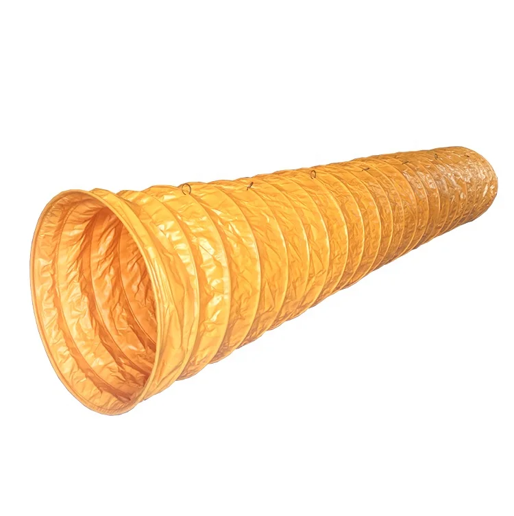 59 inch PVC Flexible Mine Ventilation Duct Hose Tarpaulin Manufactory Mining