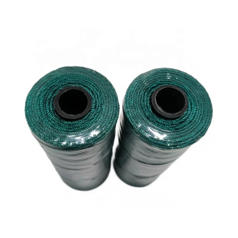 high quality Popular sale nylon/PE TWINE GREEN rope for fishing