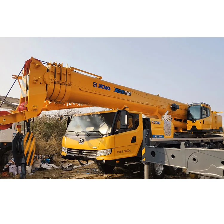 Подержанный QY100K XC MG 100ton автокран мобильный кран Китай оригинальная низкая цена