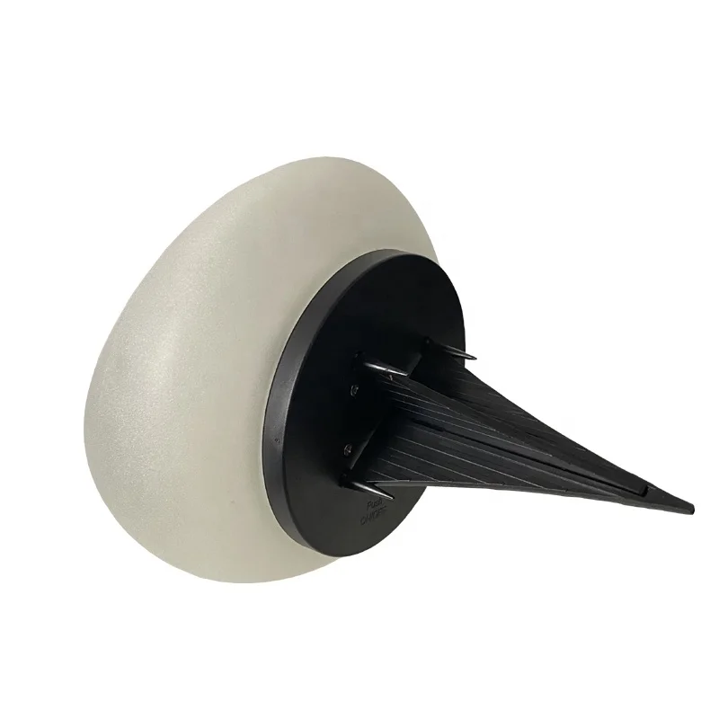 Stone Garden Ornament Solar Ground Light Led Rock Solar Stone Light Decorative Glass Outdoor Waterproof 50 Stone Landscape Ip44