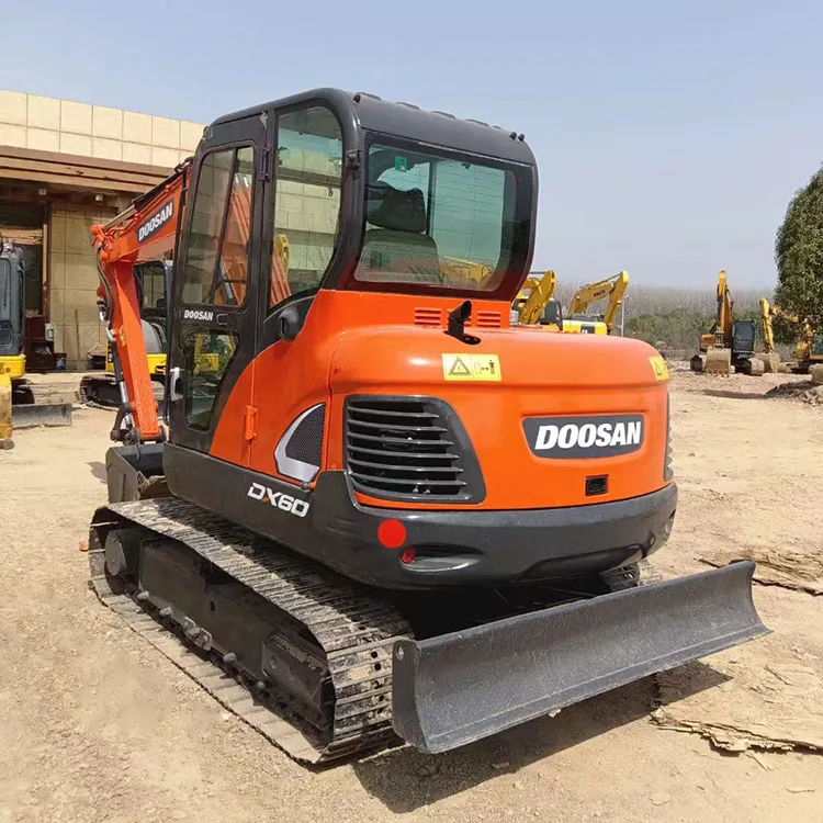 Low Price DOOSAN DX60  used original excavator Sold Globally Chinese Machine