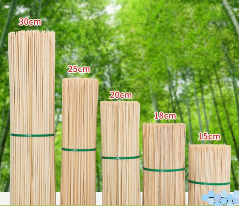 Wholesale 8 Inch 12 Inch bamboo sticks China Agarbatti India Natural Fragrant Bamboo Stick