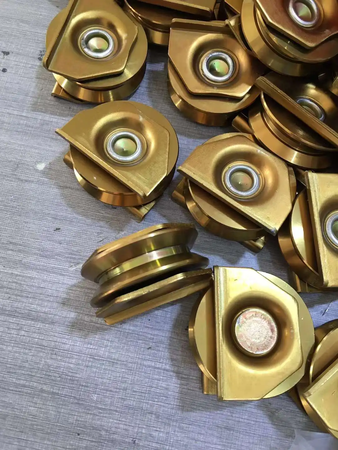 Sliding Gate Wheel With Double Plates Sliding Door Gate Roller With U/V/Y Groove