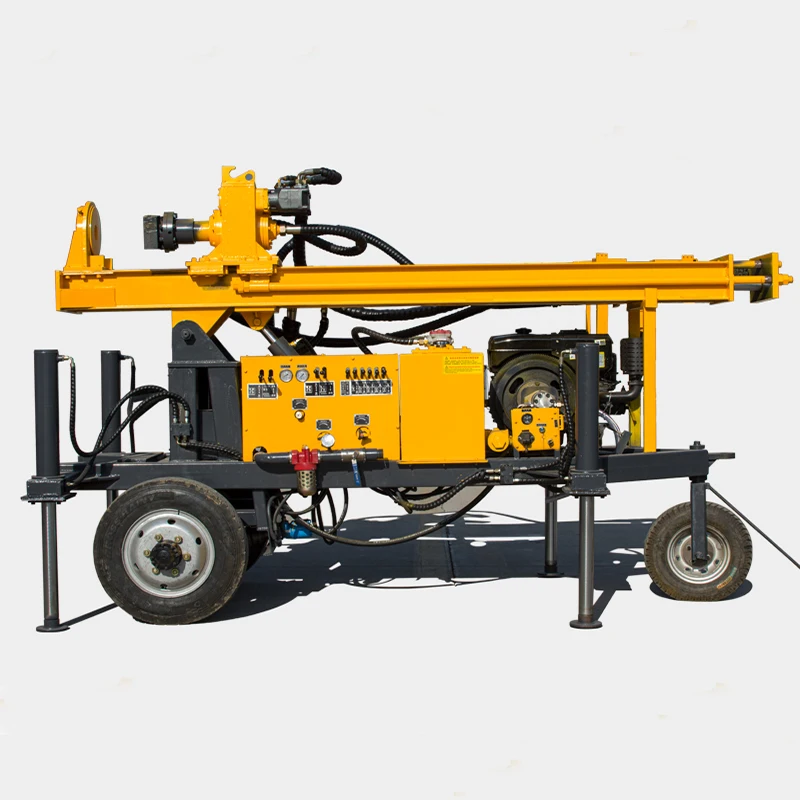 Мобильная портативная пневматическая буровая машина установка для водяных скважин