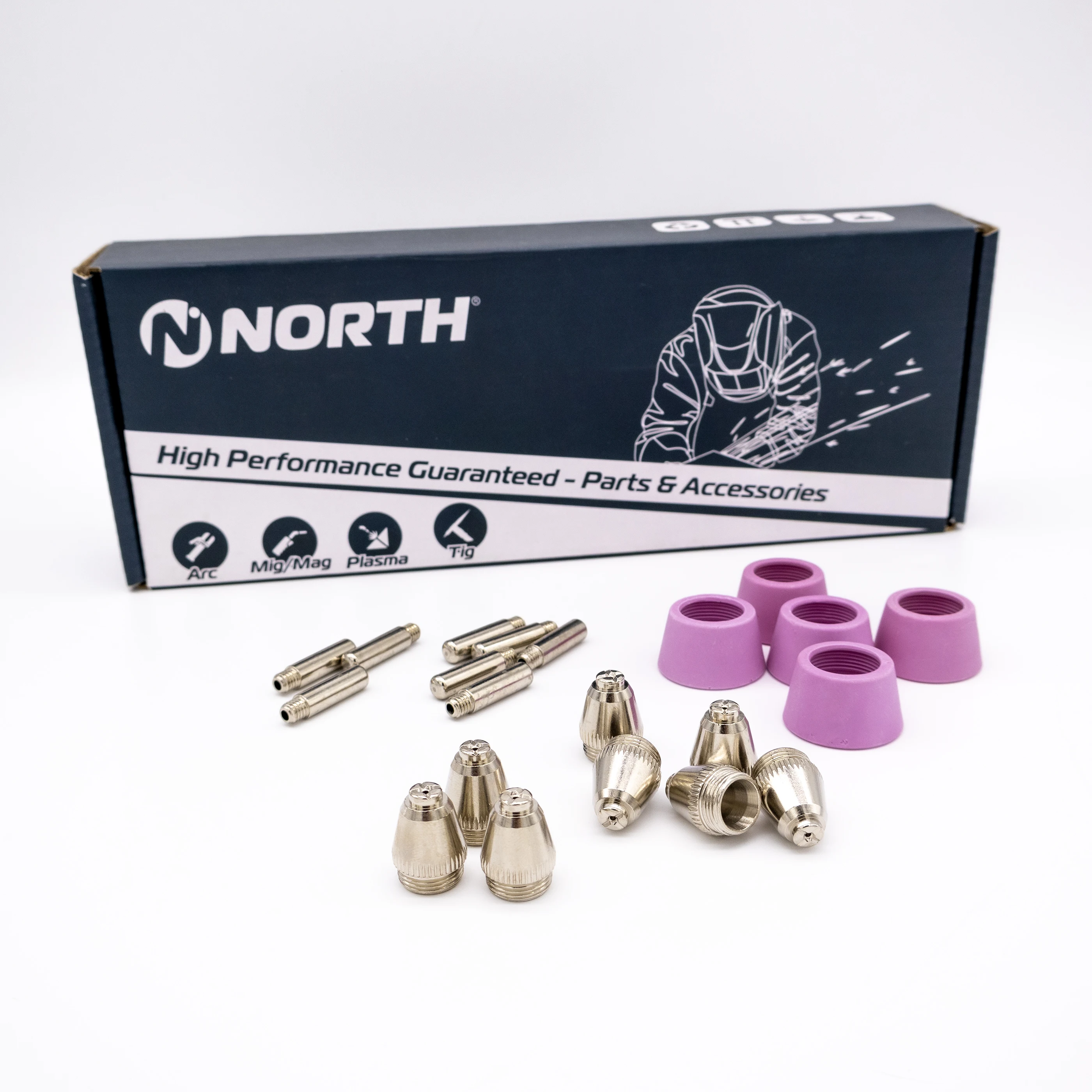 SG-55 AG-60 Air Plasma KIT Electrodes  40Amp For Plasma Cutter Cutting Torch Consumables