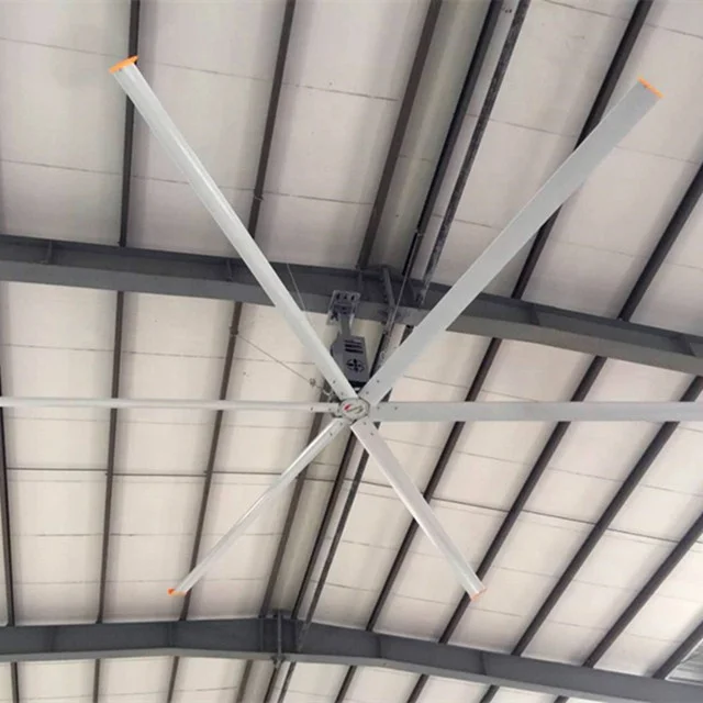 26FT 8m Africa Hot Air Blower Cooling Cheap Price Giant HVLS Ceiling Fan for Industrial