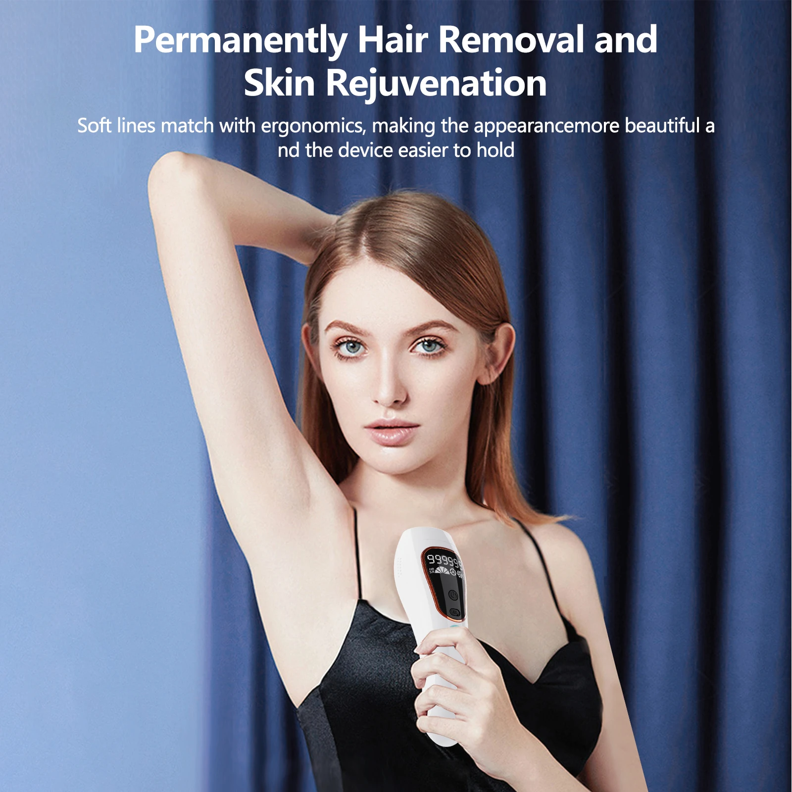 Portable Professional 999999 Flashes Ipl Epilator Lcd Laser Hair Removal Permanent Ipl Skin Care Laser Hair Removal for Sale