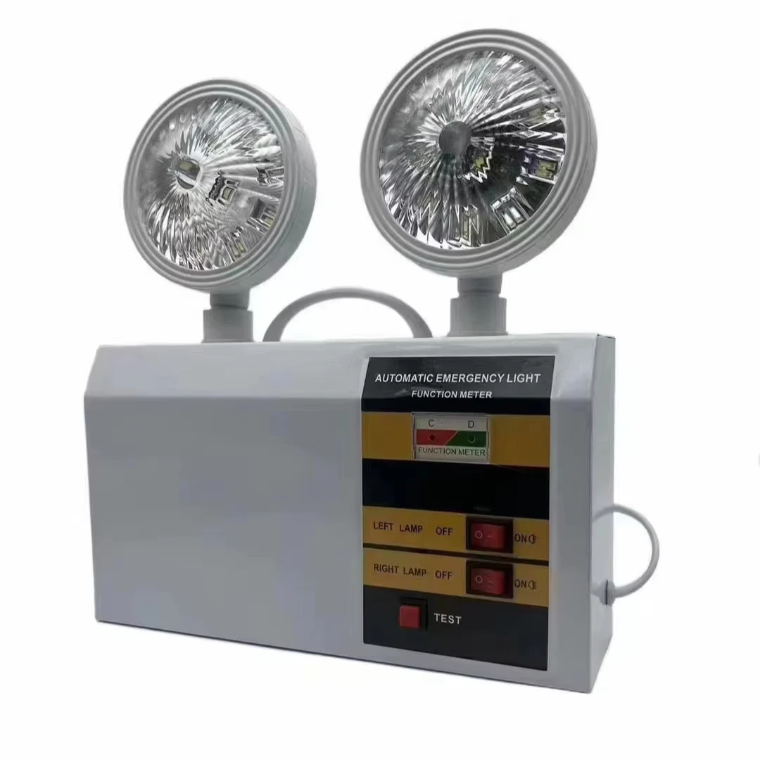 3W 86-256V автоматическая двойная перезаряжаемая огнеупорная аккумуляторная батарея, огнестойкая Выходная светодиодная аварийная лампа для дома в отеле