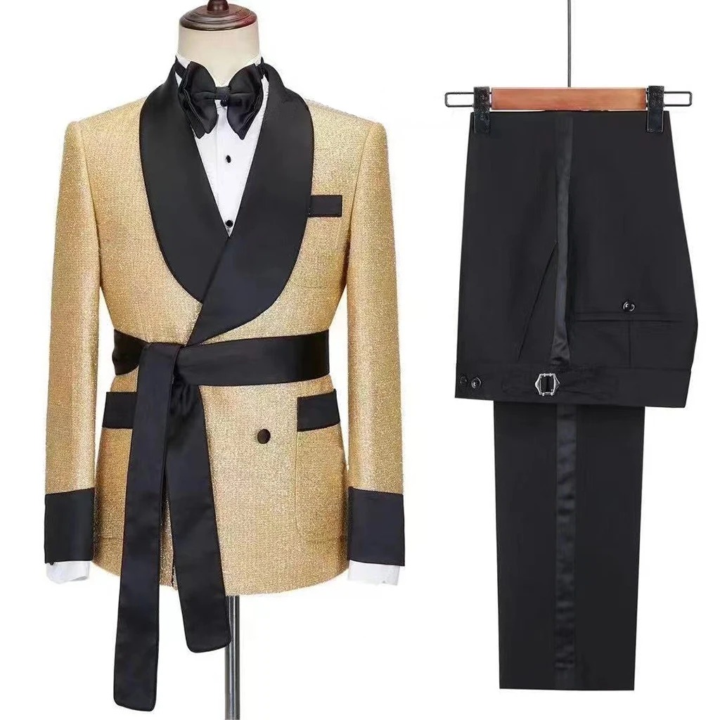 British style slim fit small  Korean version of mens suits&blazer  trendy fashion handsome formal mens suits&blazer