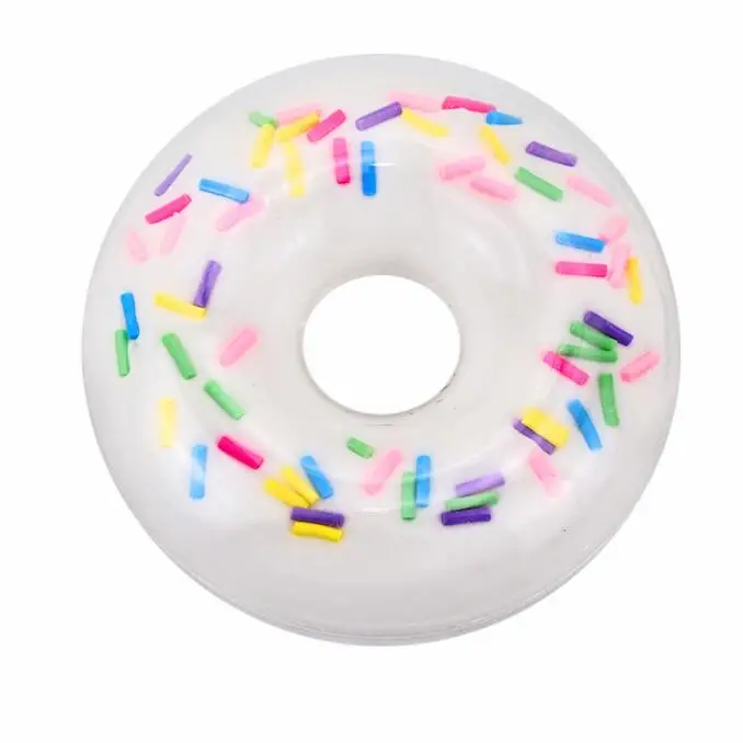 4pcs/set Doughnut Cotton Slime Sprinkles Charms Cloud Slime Soft Putty Slime Kiting