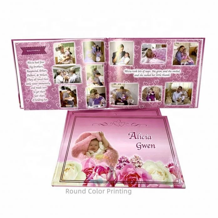 Coloring Story Cardboard Kids Education Board Book Printing hard drive covers