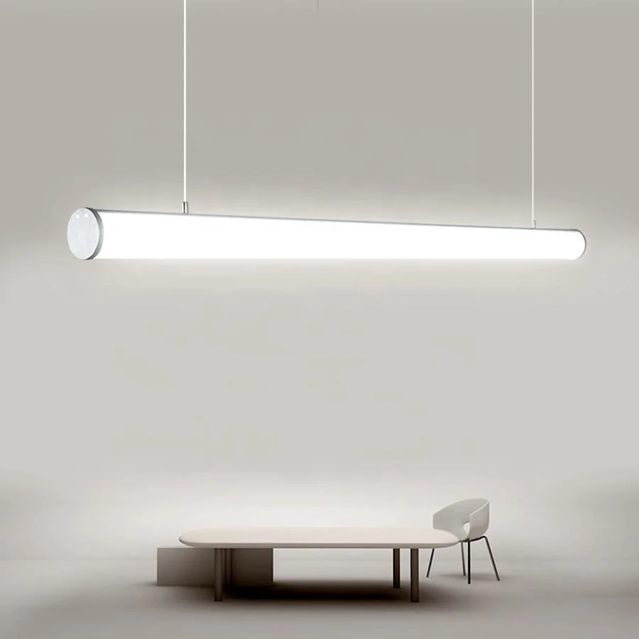 Super Good Quality 360 lighting degree Led Cylinder linear pendent Lights 4ft 1.2M 30W