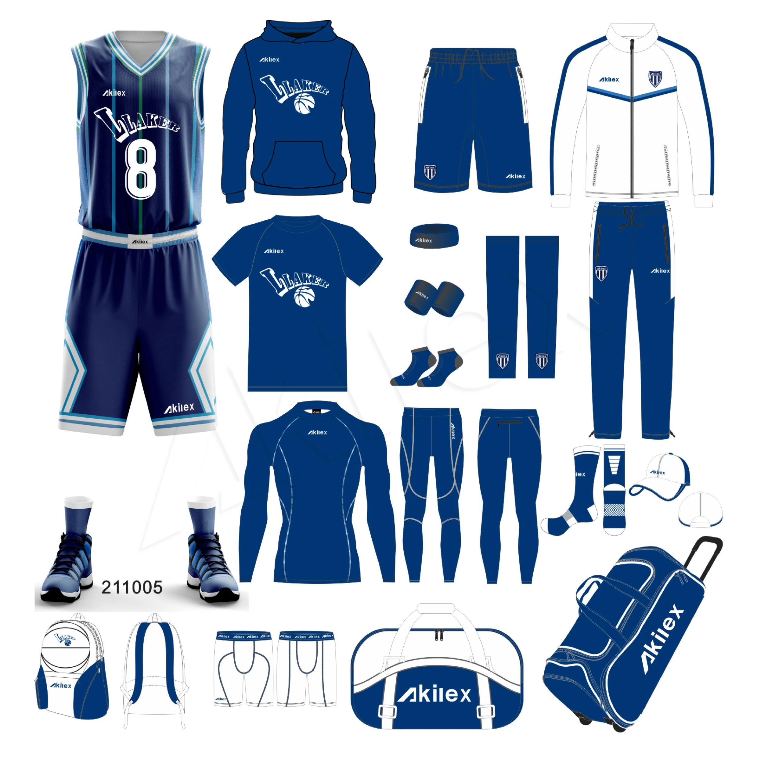 Custom Basketball wear Clothes Uniform Set Plain Basketball jersey