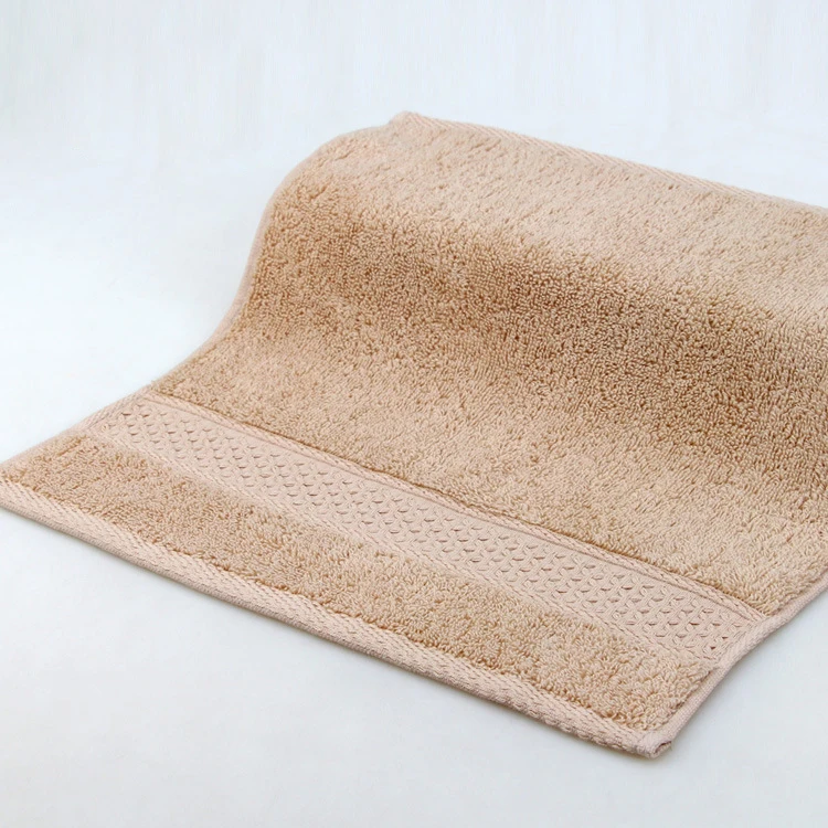 
Factory price wholesale custom logo bulk cheap 100 organic cotton small dark blue hotel gift terry face towel 