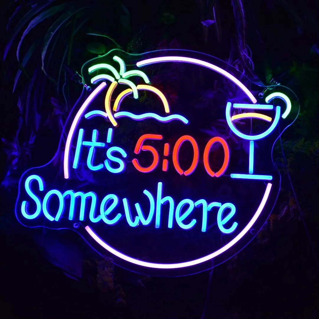 custom car cactus jack led rgb neon tube flex glass light  sign neon signage light strip