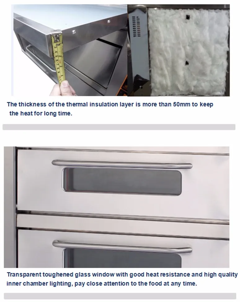 Kitchen Equipment gas oven of G36B 3 layer 6 trays bread making Oven , Deck Commercial Pizza Baking Oven,bakery oven for sale