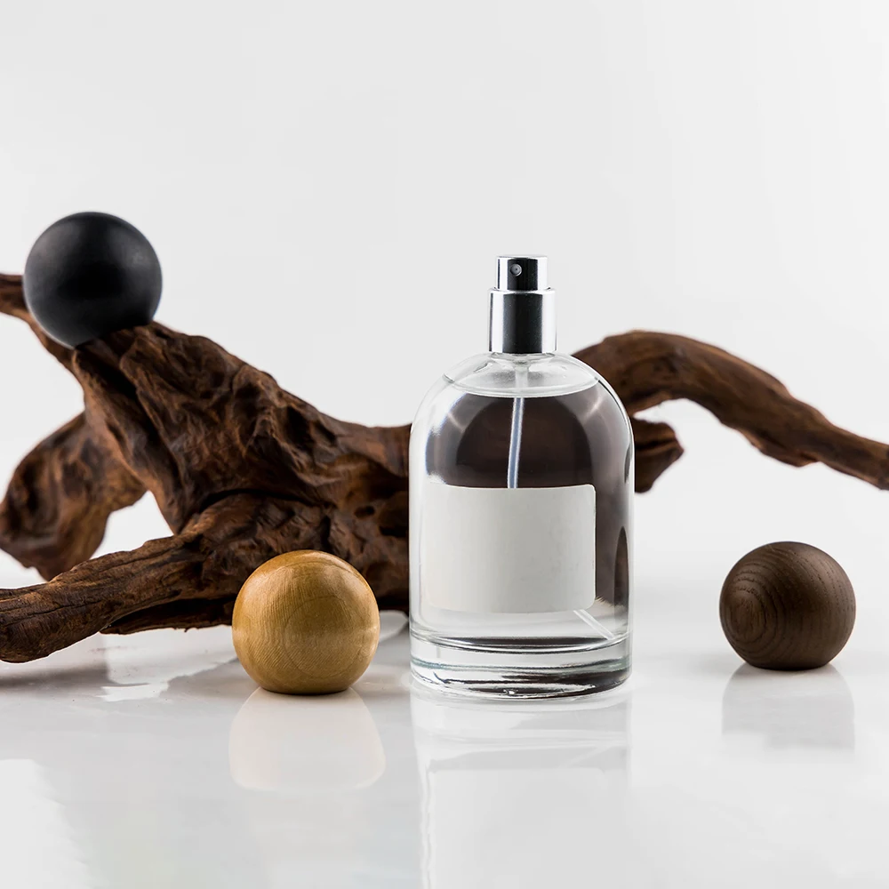 30ml Empty Perfume Bottle Clear Color Perfume Car Bottle Air Freshener with Wooden Glass Dropper Personal Care 5000 Pcs Frosted