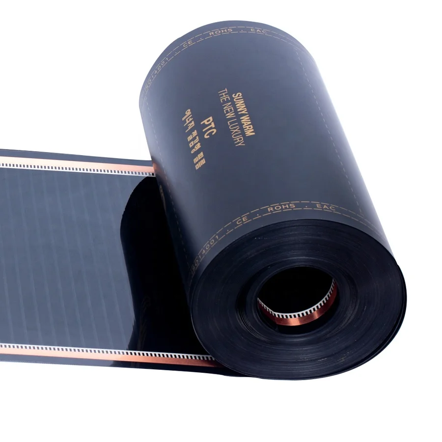 New underfloor  far infrared carbon transparent electric home heaters panels