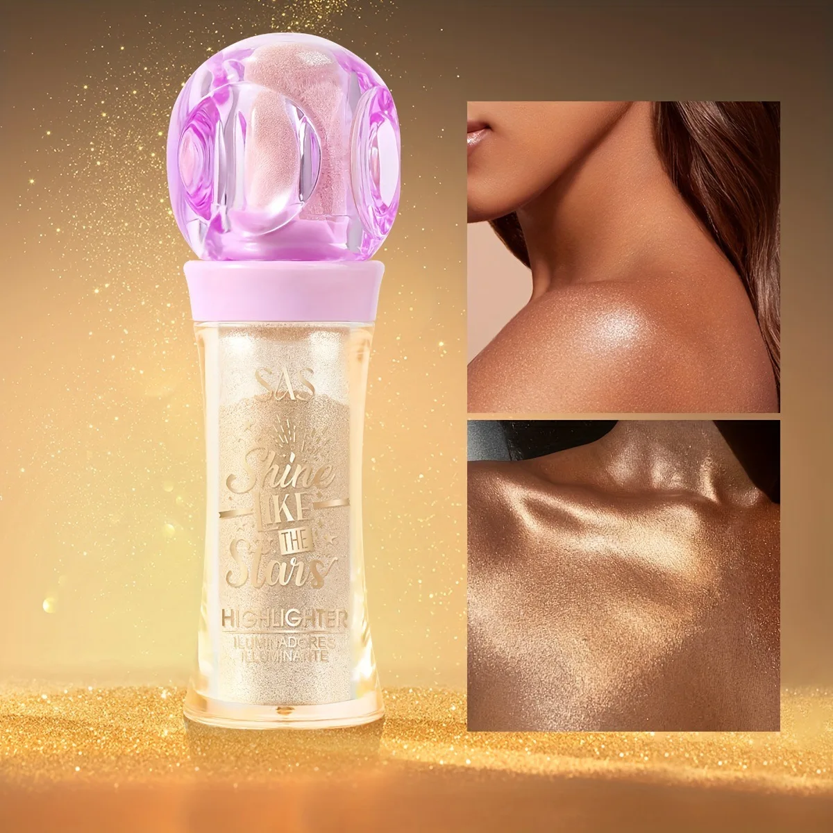 High gloss glitter, natural three-dimensional waterproof glitter