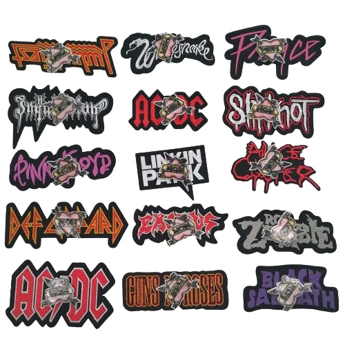 Great Adorable Custom Logo Patches Embroidered Iron on Woven Patch Sew on Badge for Caps