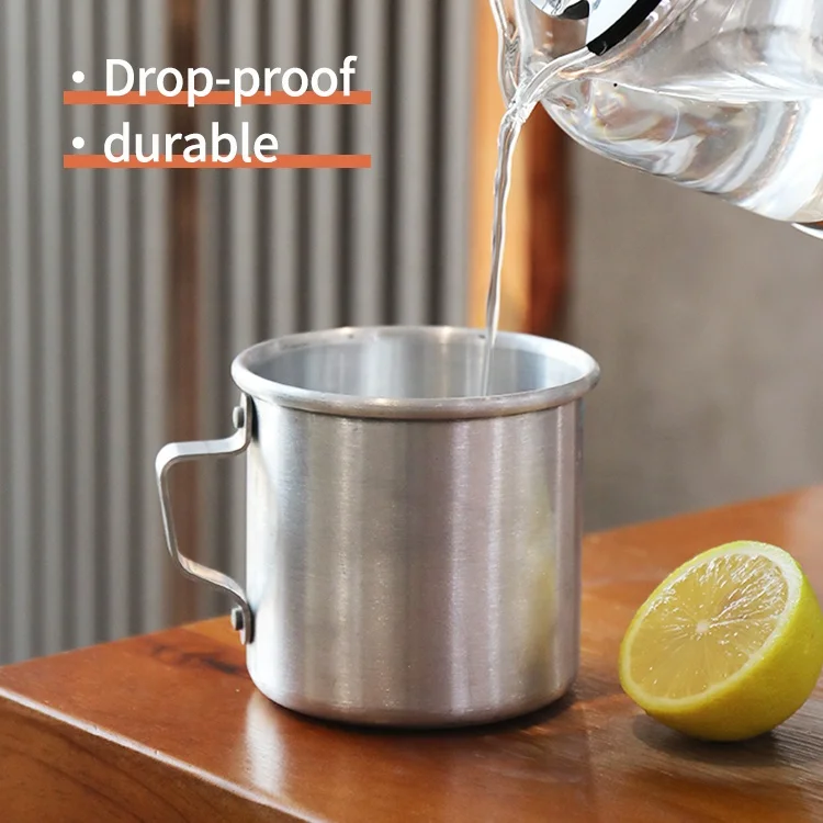 Wholesale Drinkware Aluminum Water Mug Travel Coffee Mug Reusable Drinking Print Cup Drinking Water Cup