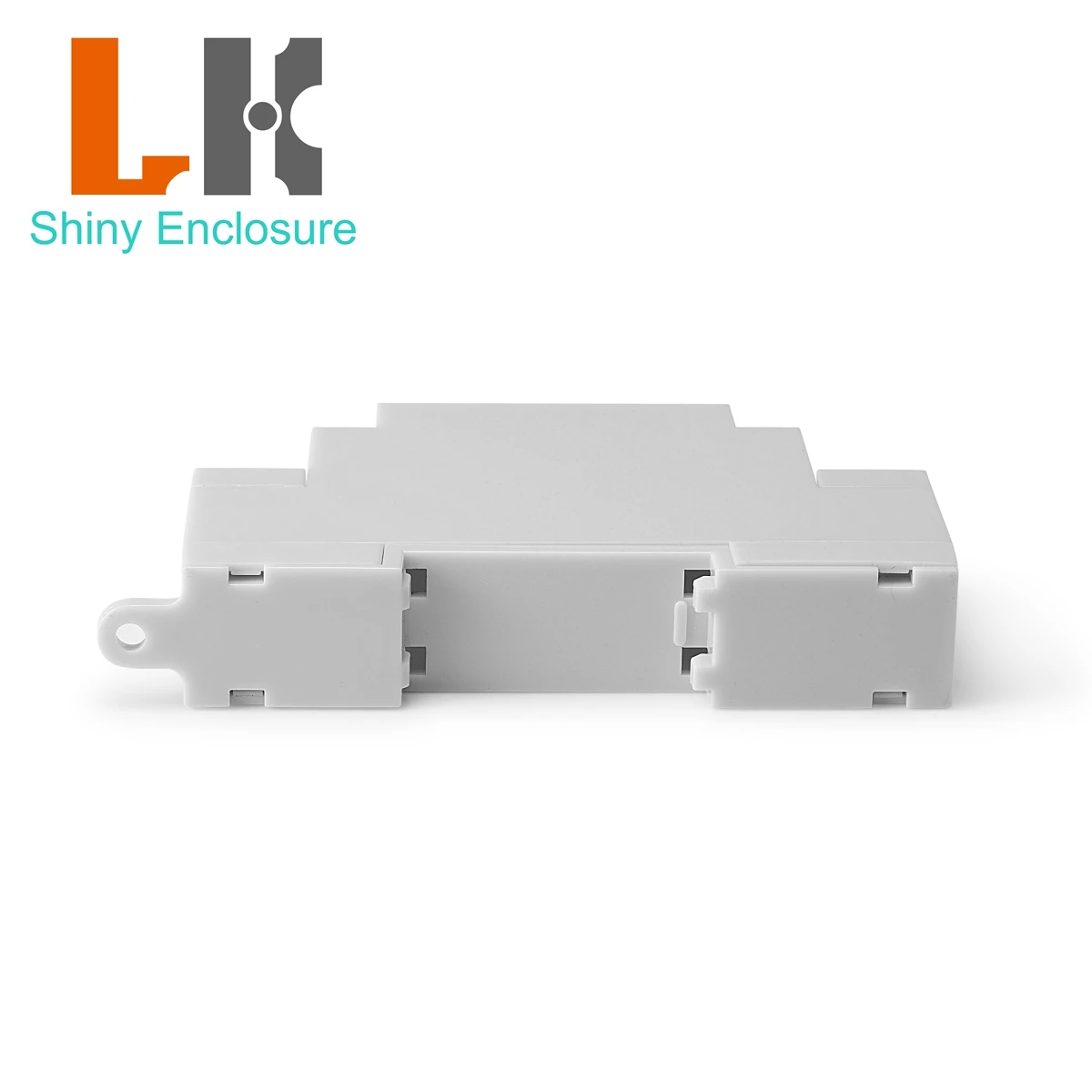 90*57*18mm Small Relay Electronic Module Terminal Cover ABS Boxes Control PLC Industrial Mounting PCB Plastic Din Rail Enclosure