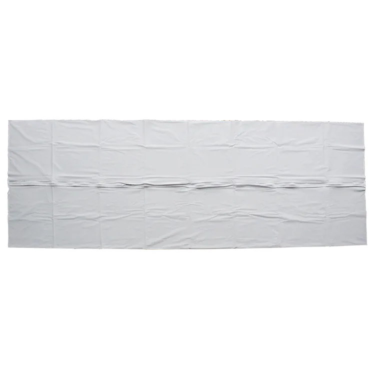Funeral Supplies Durable 6handle White/black Corpse Bag PVC Waterproof Dead Body Bag for Adults American Style for Hospital Use