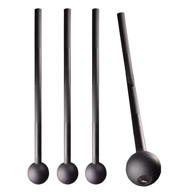 Power Training steel Macebell Sledge round head hammer bell explosive tire training for Core Strength Grips
