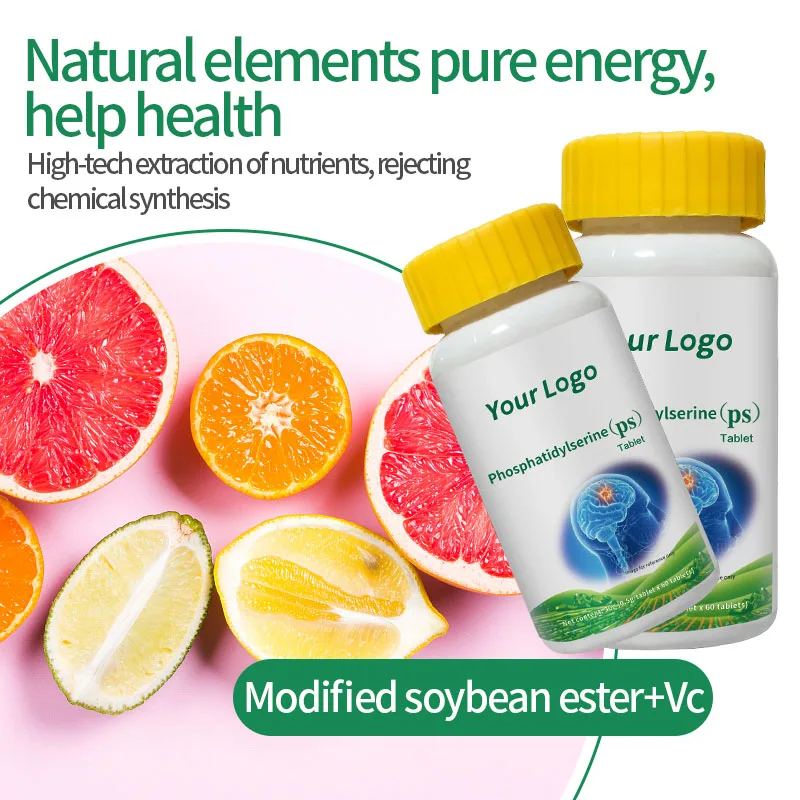 Wholesale Phosphatidylserine tablet health bulk food nutrition Brain supplements nootropic booster nootropic Brain supplement
