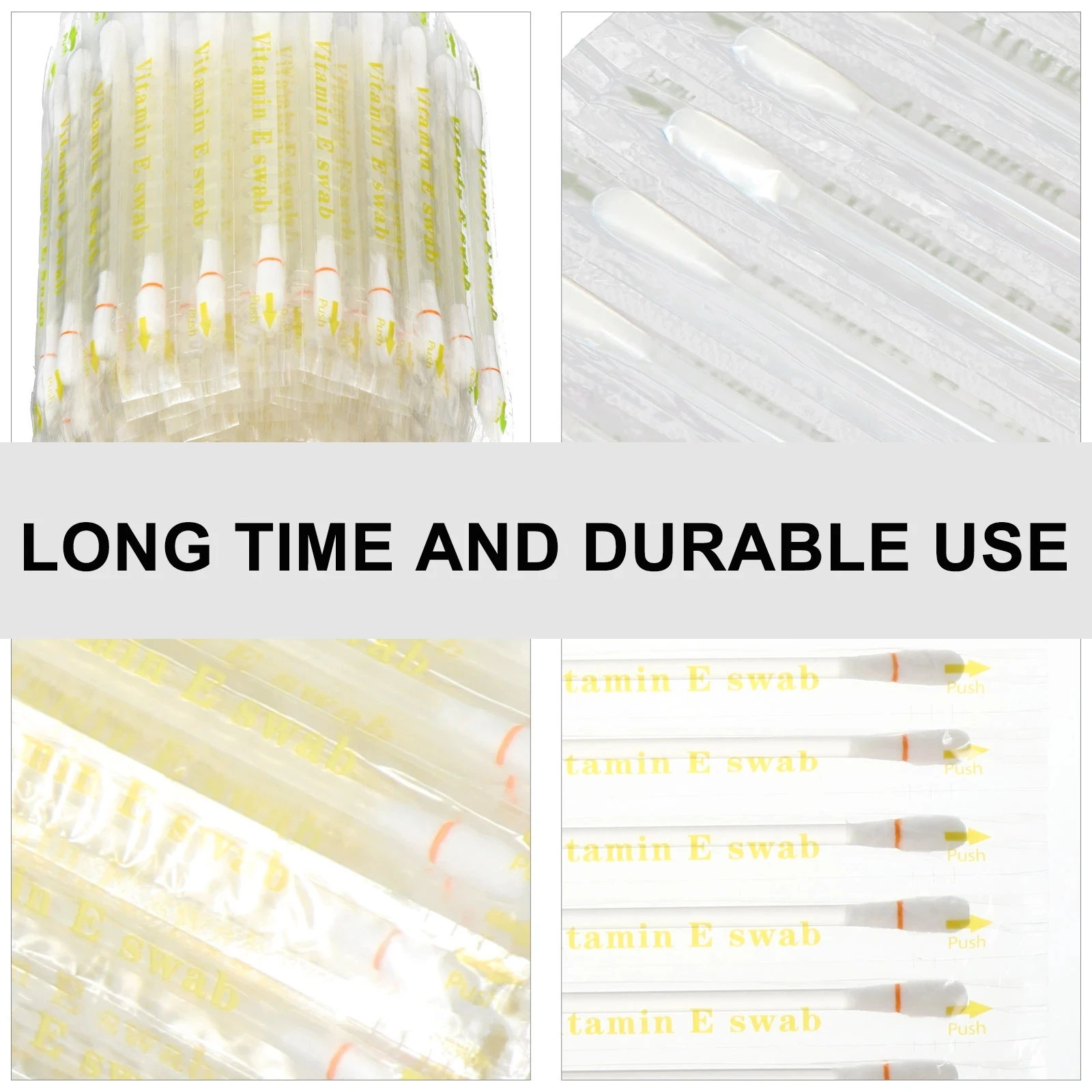 50 pcs Vitamin E Oil Swab Teeth Whitening Use Before Teeth Whitening To Protect Lip and Gum From VE Swabs