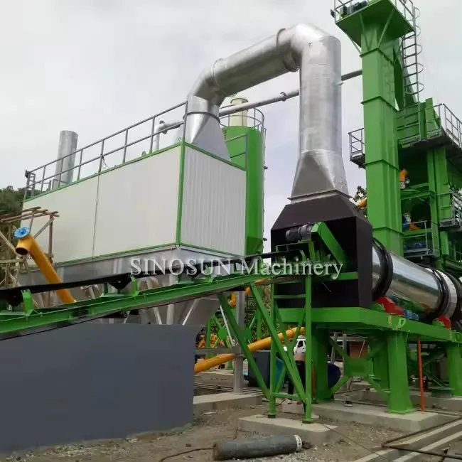 SAP80 Hot Mix Asphalt Plant 80TPH Asphalt Hot Mix Plant
