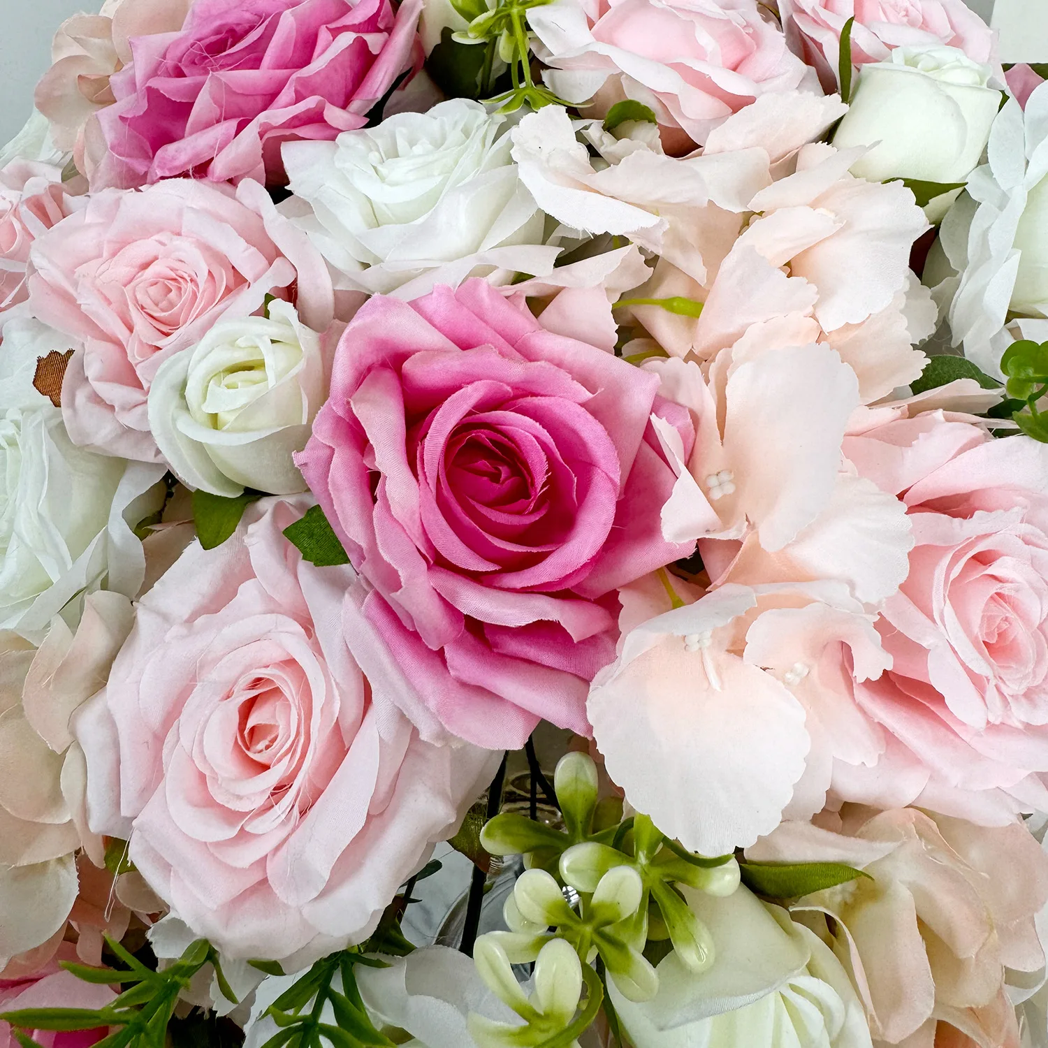 Wedding  table flower ball display window exhibition hall candlestick decoration simulation flower table flower balls