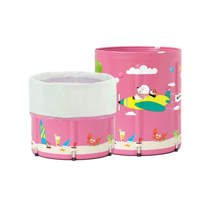 
With cotton thickening height of the bath can be adjusted manually to 40cm 50cm 60cm 80cm new born baby bath tub 