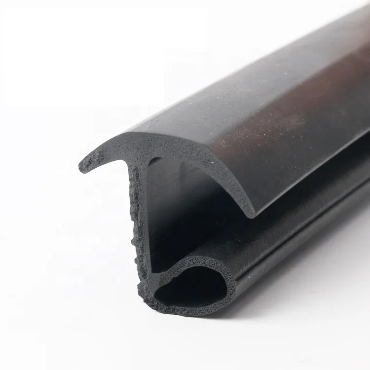 J Shaped Sealing Strip Container Rubber EPDM Standard Container Refrigerator Truck Seal Strips