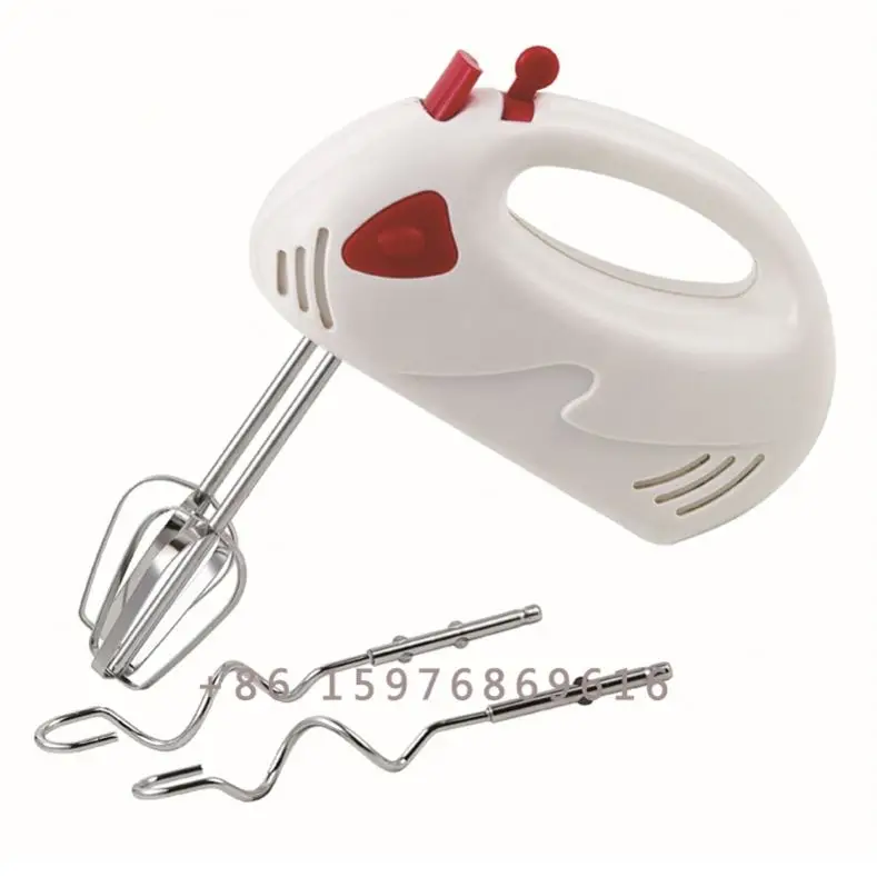 Electric Stainless Steel Hand Mixer Dough Hook Hand Cake Mixer Egg beater Food Mixers with Egg Sticks and Dough Sticks