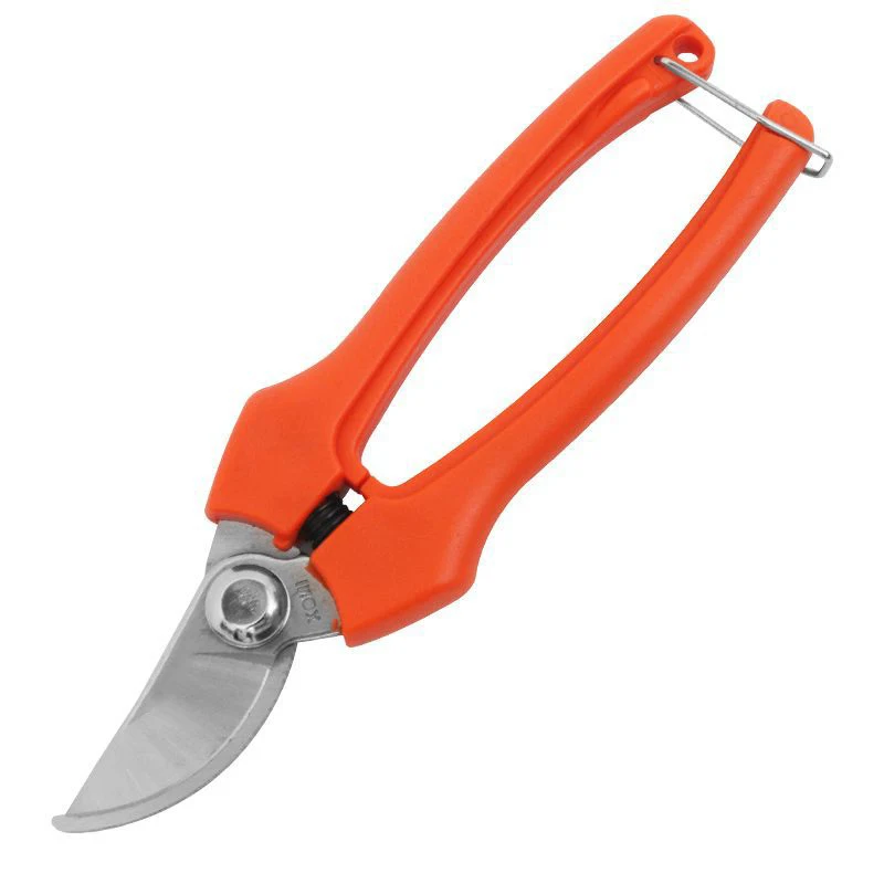 Hot Sell Stainless Steel Blade Comfortable Handle Garden Tree Scissor Garden Pruning Shear With Safety Lock