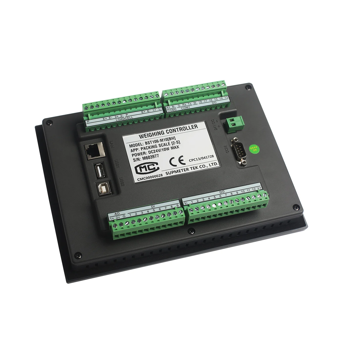 2-Scale Corn/Flour Bag Packaging Controller for Packing Scales, 2-weighing-hopper/bag Weight Control with Ethernet