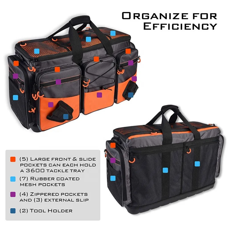 Large capacity Storage tool insulated cooler Fishing Tackle Bags
