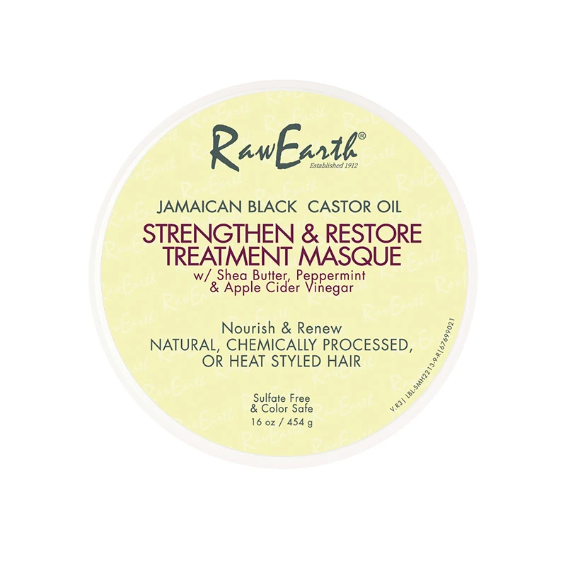 Производитель Органических черных касторовых масел jamaica, увлажняющая маска OEM & ODM, маска для волос 500 мл