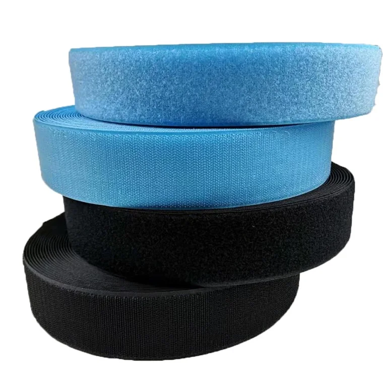 Nylon Injection Hook And Loop Tape Soft Plastic Injection Molded Hook And die cut hook loop fastener tape