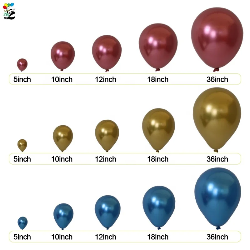 Tongle  high quality inflatable rubber balloon/ printing decoration pearlized metallic latex balloon