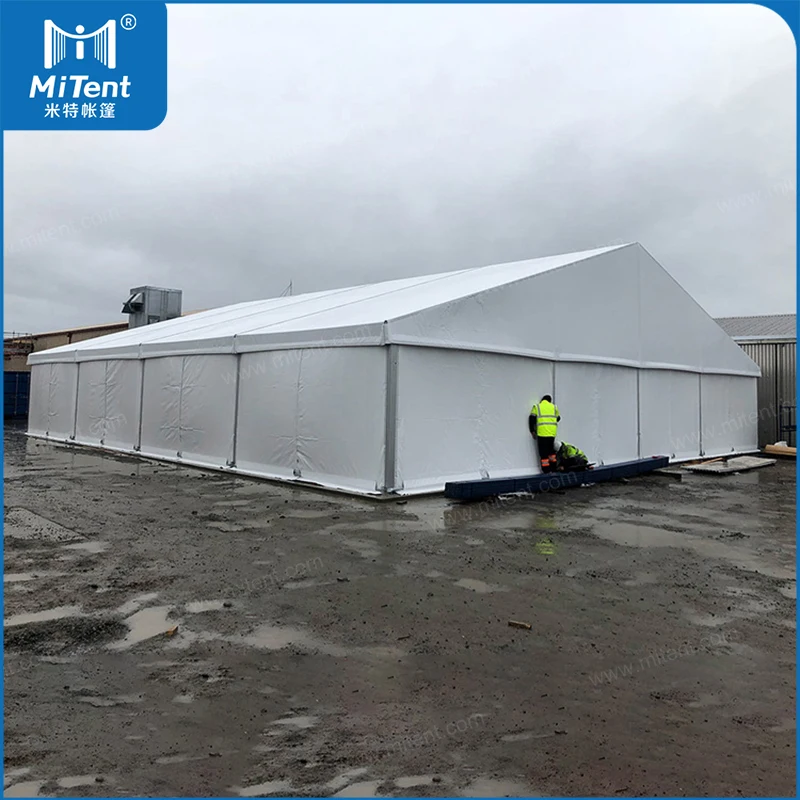 20x40m Waterproof Storage Tent Big Outdoor Warehouse Tents for Worshop Application