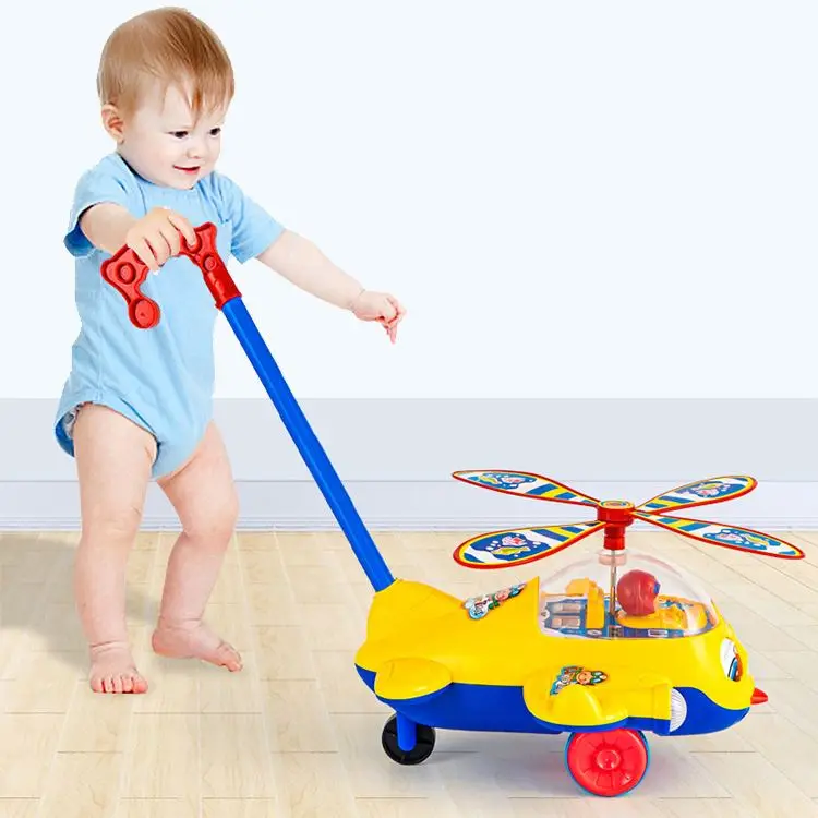 Hot selling promotional toy lovely plastic hand push juguetes al por mayor